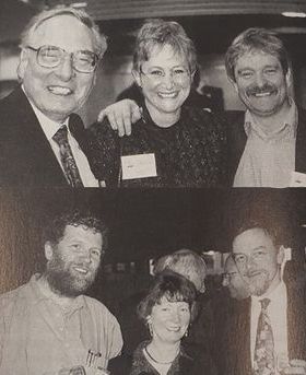 Former Society President Professor Anthony (Tony) Trinci and others attending the Golden Jubilee celebrations