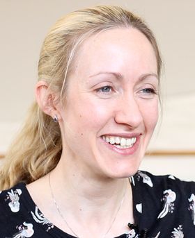 Headshot of Sarah Coulthurst.